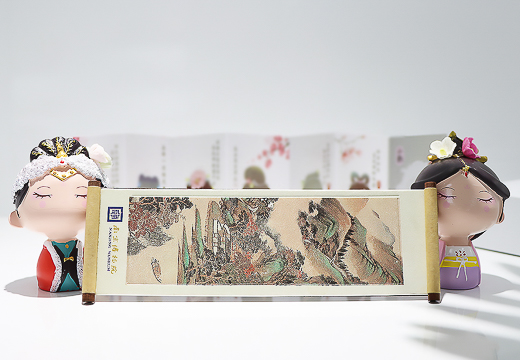 卷轴画艺文创冰箱贴定制