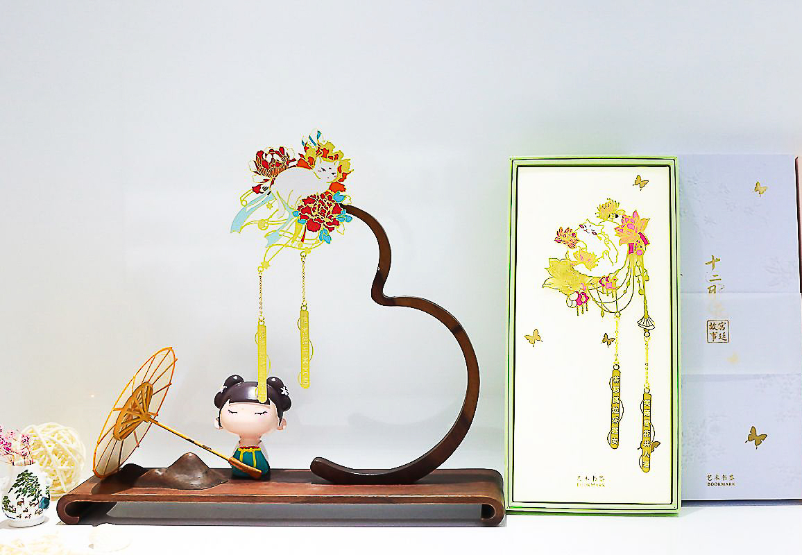 十二月花神书签定制