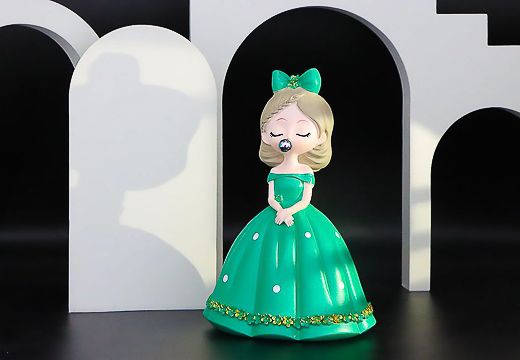 蝴蝶结泡泡公主摆件定制