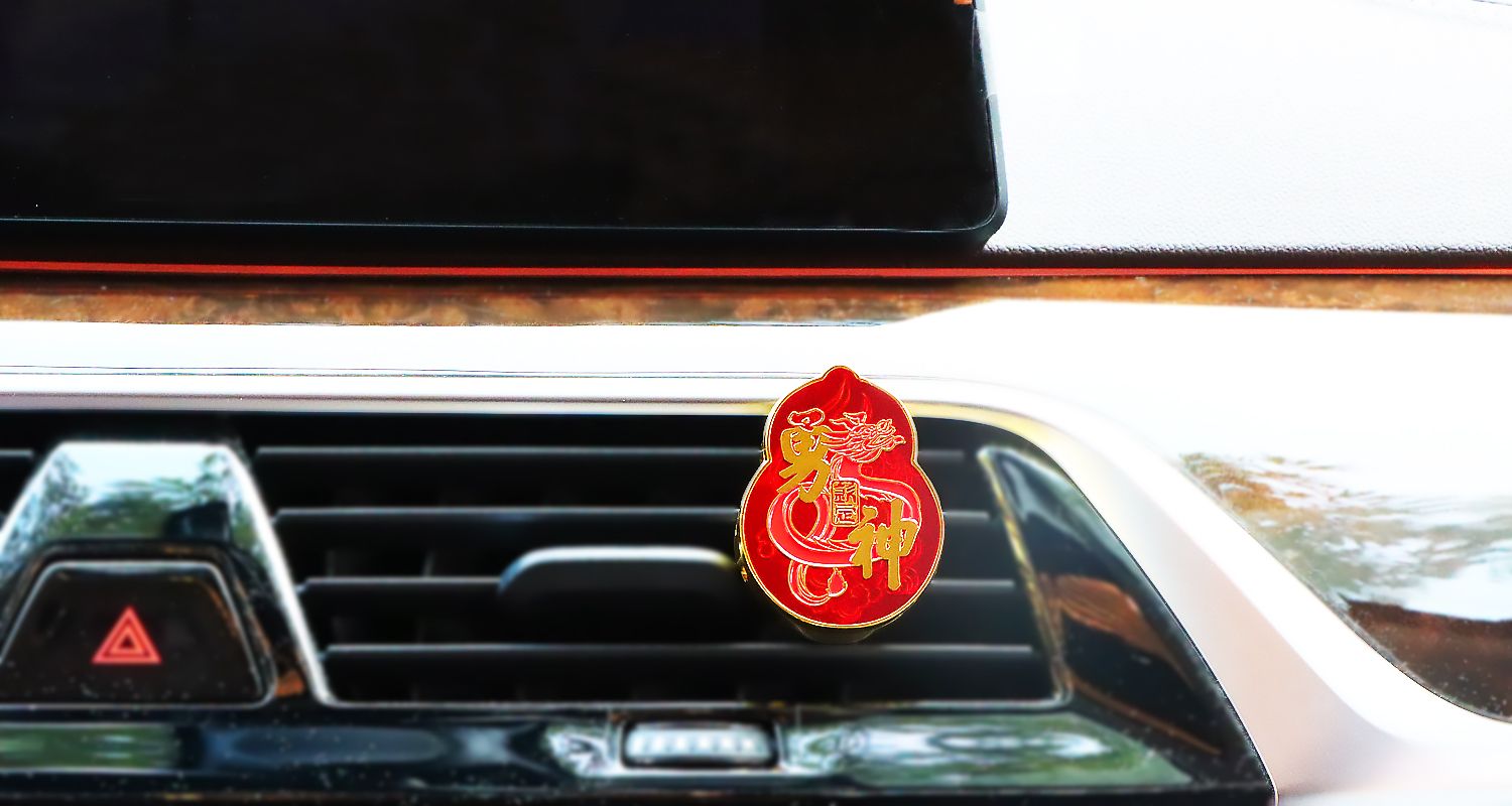 金属车载香薰摆件