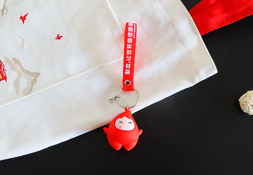 小血滴钥匙扣挂件定制