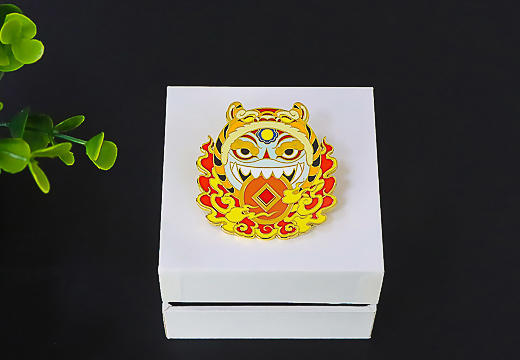 醒狮徽章纪念章定制厂家