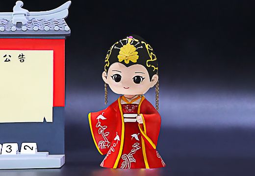 剧中人摇头公仔摆件定制