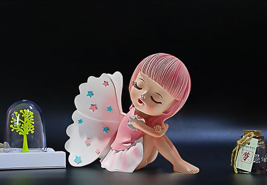 可爱天使潮玩摆件定制