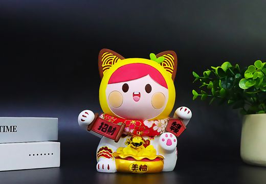 招财猫创意摆件定制