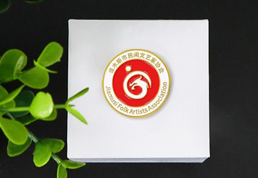 企业纪念金属徽章定制