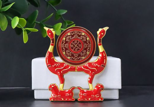 凤瑞吉祥文创冰箱贴定制