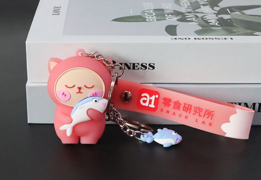 零食研究所卡通钥匙扣定制
