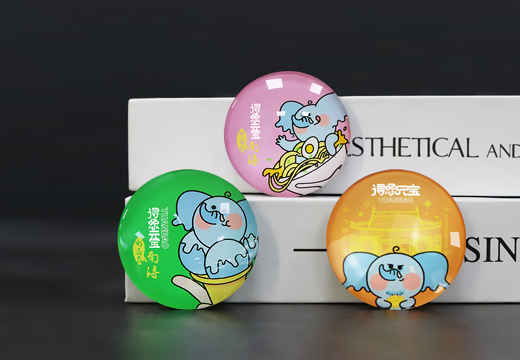 浔象元宝水晶冰箱贴定制