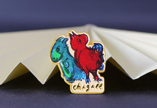 遇见博物馆金属徽章定制