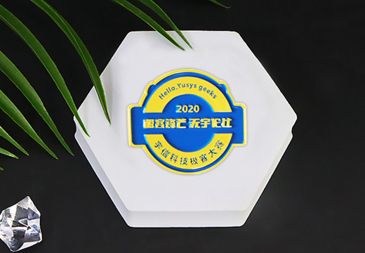 科技大赛金属徽章定制