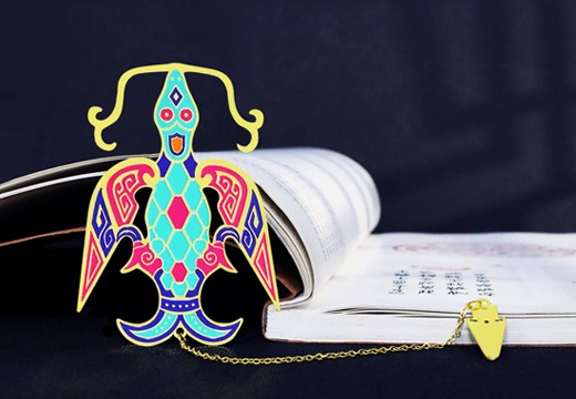 吉祥鸟金属书签定制