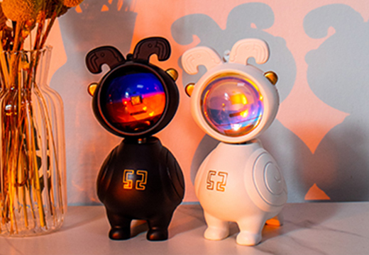 潮玩夕阳日落灯摆件定制