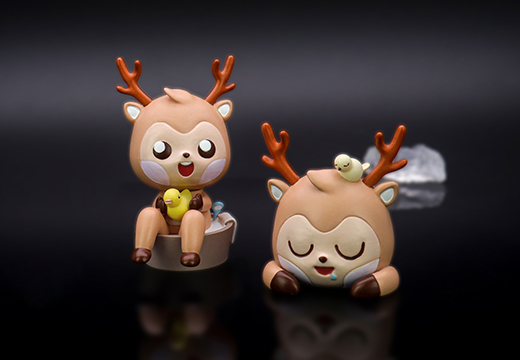 小鹿树脂公仔摆件定制