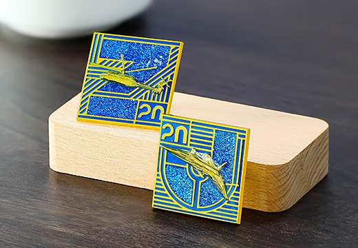 航空战斗机纪念徽章定制