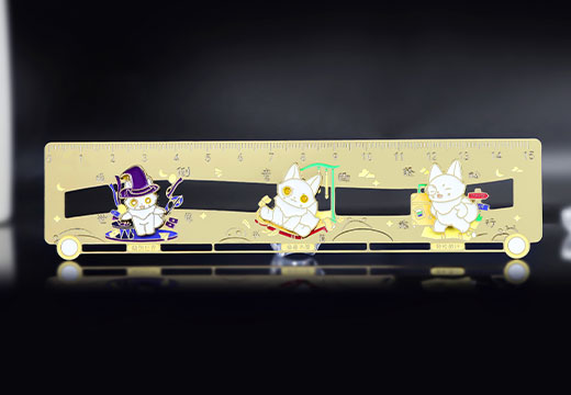 山海经旋转书签尺子定制