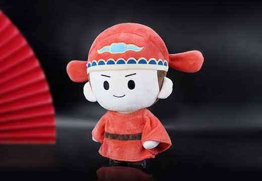 状元郎毛绒公仔玩偶摆件定制