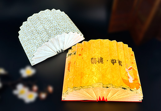 国风折叠书本小夜灯定制