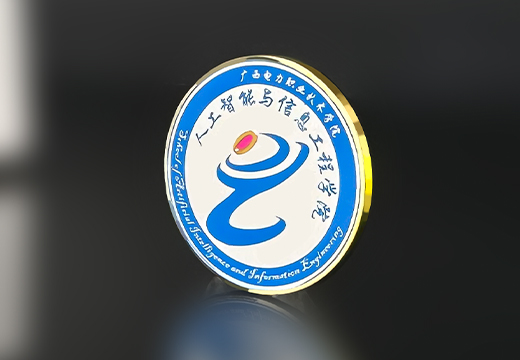 校园胸针金属徽章定制