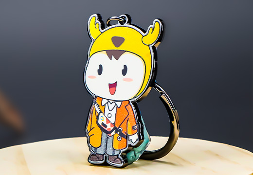 牛牛金属钥匙扣定制