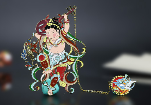 敦煌金属镂空书签定制