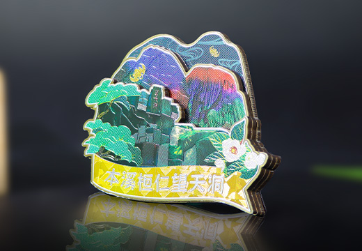 景区纪念品木质冰箱贴定制