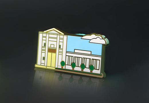 金属珐琅书房徽章定制