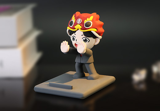 手机支架公仔摆件定制
