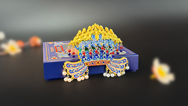 坪山商务局来采访深圳元景工艺品