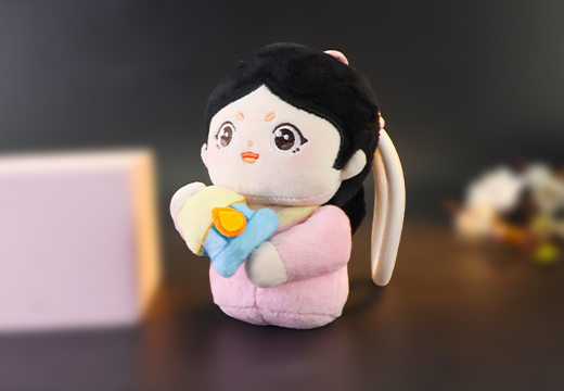 长信宫灯毛绒公仔挂件定制