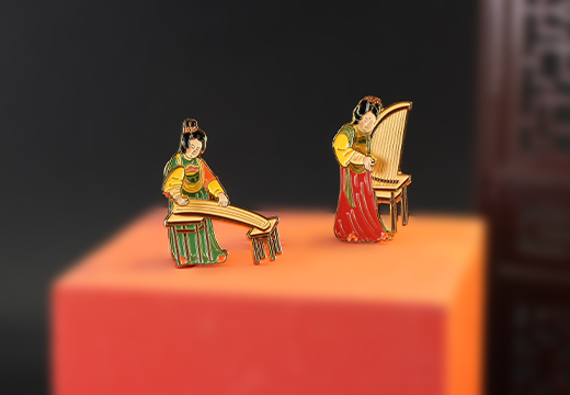 律动遗音系列金属徽章定制