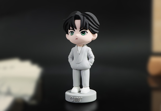 企业手办软胶小公仔定制