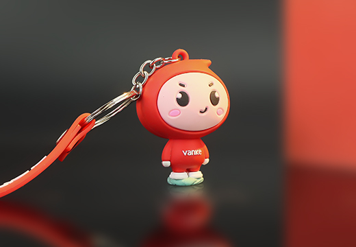 软胶公仔钥匙扣挂件定制